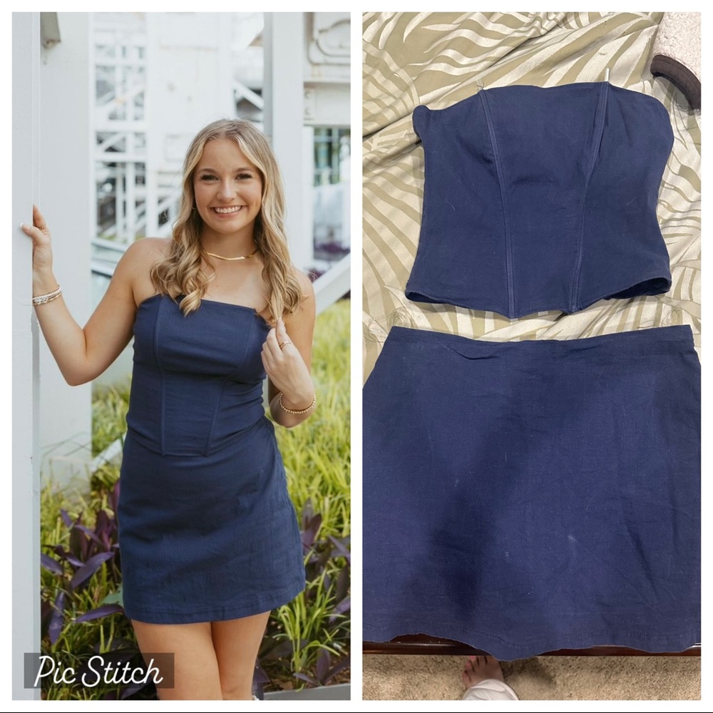TIC TOC Two piece skort set size S